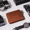 Peterson PTN N992C-03-HWM barna férfi bőr pénztárca 12.5 x 10 x 2 cm