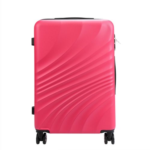 Gregorio W3002 S24 rózsaszín abs keményfalú bőrönd 60 cm