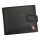 Albatross SN MW2215 Z RFID fekete férfi bőr pénztárca 13 x 10 x 3 cm