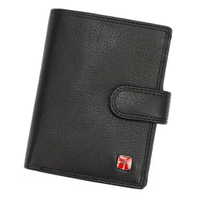   Albatross SN MW102 Z RFID fekete férfi bőr pénztárca 10 x 12 x 3 cm