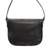 Florence 2005 fekete női bőr válltáska, oldaltáska, crossbody 25 x 20 x 8 cm