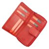 Pierre Cardin TILAK92 2202 piros női bőr pénztárca 9,5 x 17 cm