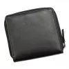 Pierre Cardin TILAK92 MK01 fekete női bőr pénztárca 11,5 x 10,5 cm