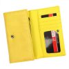 Pierre Cardin LADY60 114 sárga női rostbőr pénztárca 17.5 x 10 x 3.5 cm