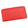 Pierre Cardin LADY60 8822 piros női rostbőr pénztárca 19.5 x 10 x 3 cm