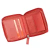 Pierre Cardin TILAK92 MK01 piros női valódi bőr pénztárca 11.5 x 10.5 x 2 cm