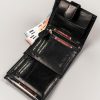 Peterson PTN 339Z-CA fekete férfi bőr pénztárca 12.5 x 10 x 3 cm