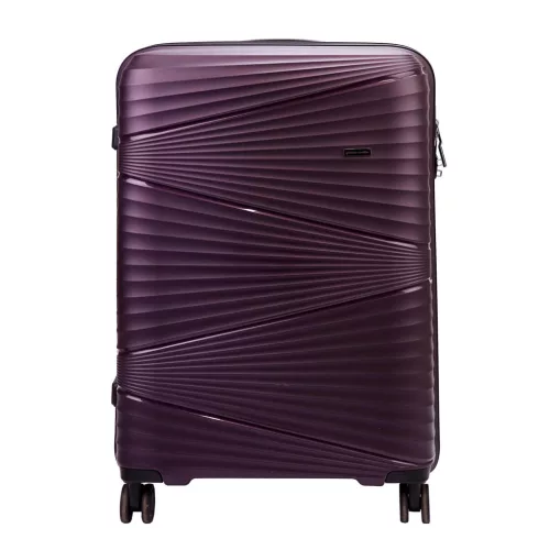 Pierre Cardin ITP01 TZ858 S lila színű abs bőrönd 45 x 67 x 26.5 cm