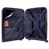 Pierre Cardin ITP01 TZ858 S lila színű abs bőrönd 45 x 67 x 26.5 cm