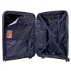 Pierre Cardin ITP01 TZ858 S lila színű abs bőrönd 45 x 67 x 26.5 cm
