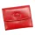 EL FORREST 942-47 RFID piros női bőr pénztárca 9.5 x 8 x 2.5 cm