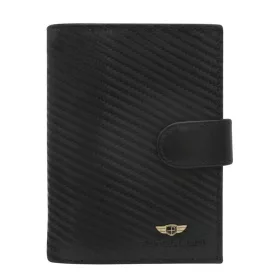   Peterson PTN 333Z-CA fekete férfi bőr pénztárca 10 x 13 x 3 cm