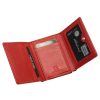 Albatross GN LW-S02 PIPE piros női bőr pénztárca 10.7 x 9 x 2.5 cm 