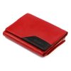 Albatross GN LW-S02 TAB piros női bőr pénztárca 11 x 9 x 2.5 cm 