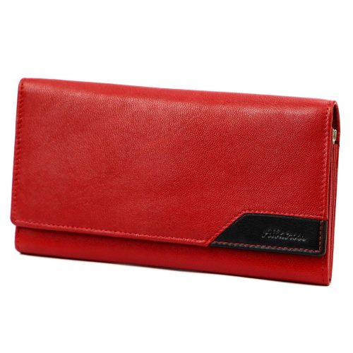 Albatross GN LW-L01 TAB piros női bőr pénztárca 18 x 10 x 2.5 cm 