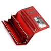 Albatross GN LW-L01 TAB piros női bőr pénztárca 18 x 10 x 2.5 cm 