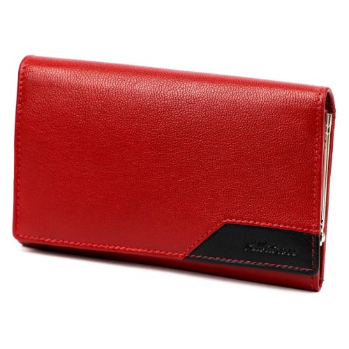 Albatross GN LW-M02 TAB piros női bőr pénztárca 15 x 9 x 3 cm