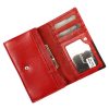 Albatross GN LW-M02 TAB piros női bőr pénztárca 15 x 9 x 3 cm