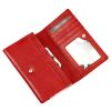 Albatross GN LW-M02 piros női bőr pénztárca 15 x 9 x 3 cm 