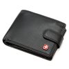 Albatross SN MW103 Z RFID fekete férfi bőr pénztárca 12.5 x 9.5 x 3 cm