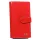 Peterson átkapcsos, piros női bőr pénztárca RFID védelemmel 19 x 10 cm