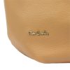 Pierre Cardin 6331 EDF / 5341 EDF barna női bőr kézitáska, válltáska 43 x 29 x 10 cm