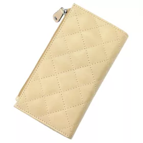   Mato Grosso 0746-06 RFID bézs női bőr pénztárca 9.5 x 17 x 3.5 cm
