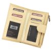 Mato Grosso 0746-06 RFID bézs női bőr pénztárca 9.5 x 17 x 3.5 cm