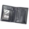 EL FORREST 544-301 RFID navy férfi bőr pénztárca 10 x 12.5 x 3 cm