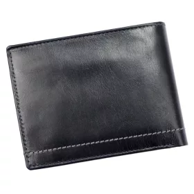   EL FORREST 545/A-301 RFID navy férfi bőr pénztárca 12.5 x 9.5 x 2.8 cm