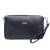MiaMore 01-042 navy női bőr kézitáska, válltáska, oldaltáska 24 x 15.5 x 7 cm