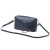 MiaMore 01-042 navy női bőr kézitáska, válltáska, oldaltáska 24 x 15.5 x 7 cm
