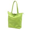 MiaMore 01-014 Z zöld női bőr válltáska 40 x 38 x 13 cm