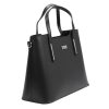 MiaMore 01-035 D (22-003-1) fekete női bőr kézitáska, válltáska, oldaltáska 37 x 28.5 x 16 cm