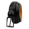 VerMari PM-36 fekete férfi bőr öv