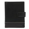 Albatross E-78L fekete férfi bőr pénztárca 10.5 x 12.8 x 2.8 cm