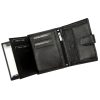 Albatross E-78L fekete férfi bőr pénztárca 10.5 x 12.8 x 2.8 cm