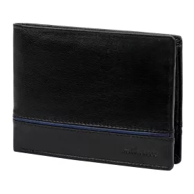   Albatross GN MW12 fekete férfi bőr pénztárca 12.5 x 9.5 x 2.5 cm