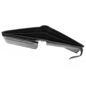   Albatross GN MW86Z fekete-kék férfi bőr pénztárca 13 x 10 x 3 cm