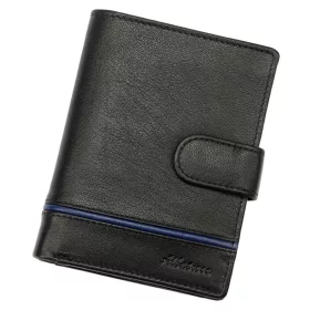   Albatross GN MW56Z fekete-kék férfi bőr pénztárca 10.5 x 13 x 2.5 cm
