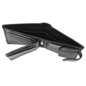   Albatross GN MW56Z fekete-kék férfi bőr pénztárca 10.5 x 13 x 2.5 cm