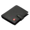 Albatross SN 5808 RFID fekete férfi bőr pénztárca 9 × 10.5 × 2.3 cm