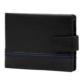   Albatross GN MW60Z fekete férfi bőr pénztárca 13 x 9.5 x 2.8 cm