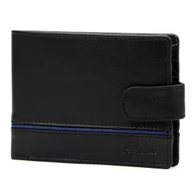   Albatross GN MW60Z fekete férfi bőr pénztárca 13 x 9.5 x 2.8 cm