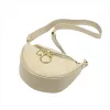 Luka 20-033 krém női bőr válltáska, oldaltáska, crossbody 25 x 16 x 10 cm