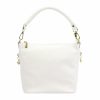 Patrizia 419-040 GOLD fehér női bőr válltáska, oldaltáska 24 x 20 x 13 cm