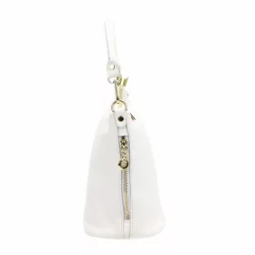   Patrizia 419-040 GOLD fehér női bőr válltáska, oldaltáska 24 x 20 x 13 cm