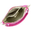 Patrizia 419-040 GOLD magenta női bőr válltáska, oldaltáska 24 x 20 x 13 cm