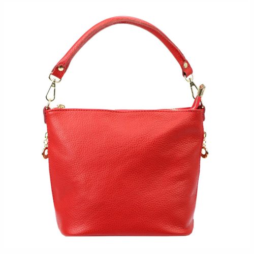 Patrizia 419-040 GOLD piros női bőr válltáska, oldaltáska 24 x 20 x 13 cm