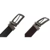 Peterson PTN RB35 PUF BLACK-BROWN férfi rostbőr öv